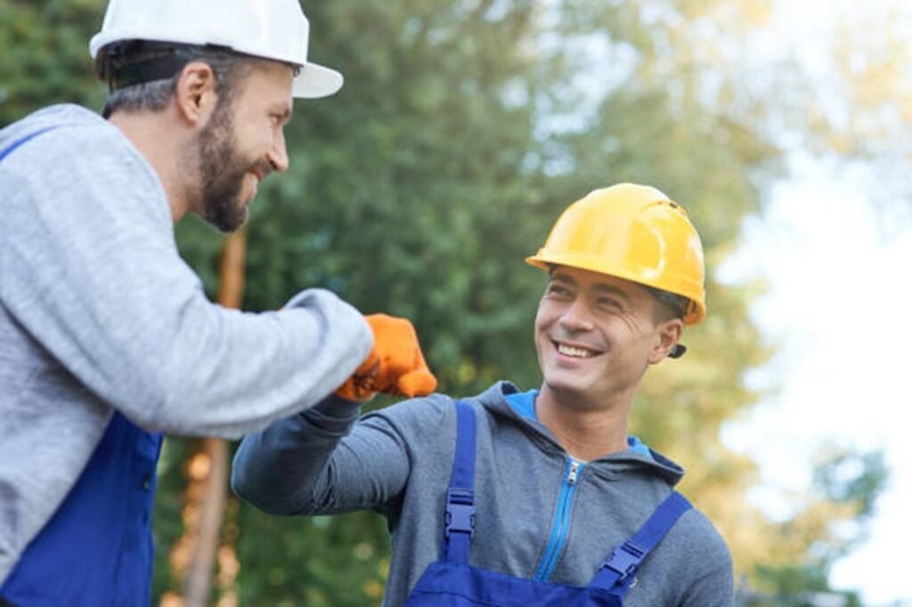Professional tree service team completing a safe tree removal job in Lyndhurst, OH